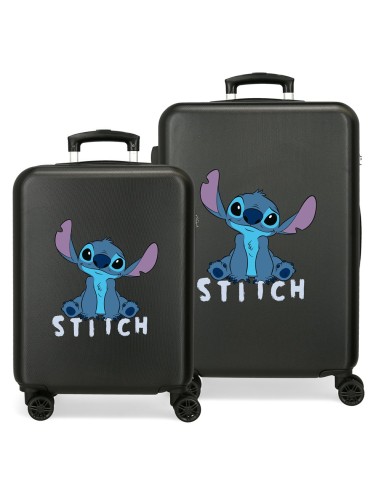 SET/2 TROLLEY ABS 55-65CM. 4R. STITCH CUTE