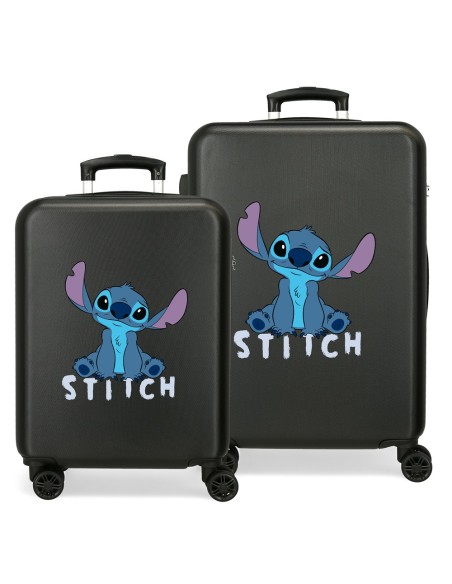 SET/2 TROLLEY ABS 55-65CM. 4R. STITCH CUTE