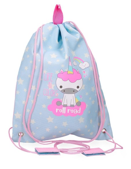 BOLSA DE MERIENDA. ROLL ROAD I AM A UNICORN