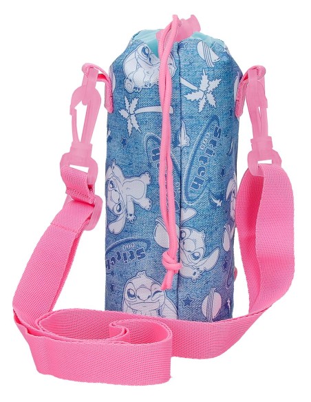 BANDOLERA PORTABOTELLA. STITCH HEARTS