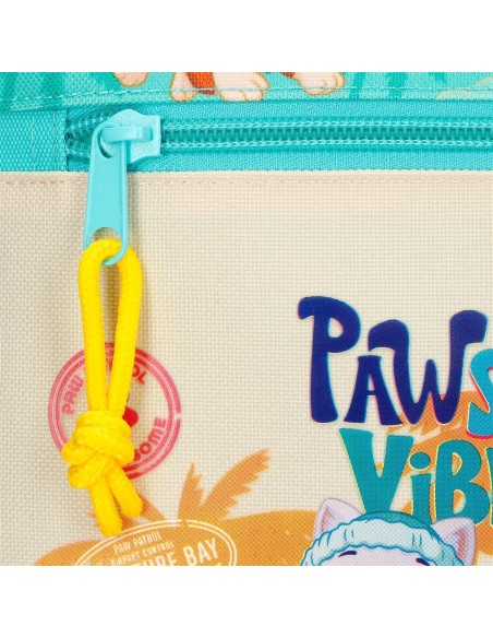 MOCHILA ADAP. 25CM. C/CARRO. PAW PATROL PAWSOME VIBE