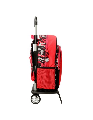 MOCHILA ADAP. 40CM. C/CARRO. CARS MCQUEEN