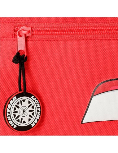 BANDOLERA PORTABOTELLA. CARS MCQUEEN RED