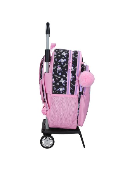 MOCHILA ADAP. 40CM 2C. C/CARRO. KUROMI FORTUNE TELLING