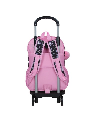 MOCHILA ADAP. 40CM 2C. C/CARRO. KUROMI FORTUNE TELLING