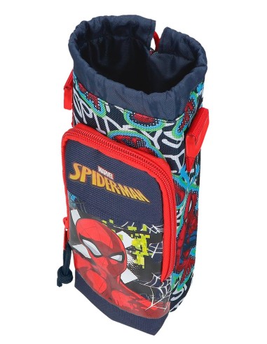 BANDOLERA PORTABOTELLA. GRAFFITY OF SPIDERMAN