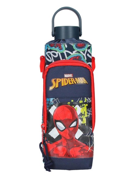 BANDOLERA PORTABOTELLA. GRAFFITY OF SPIDERMAN