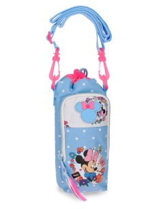 BANDOLERA PORTABOTELLA. MINNIE FLOWERS