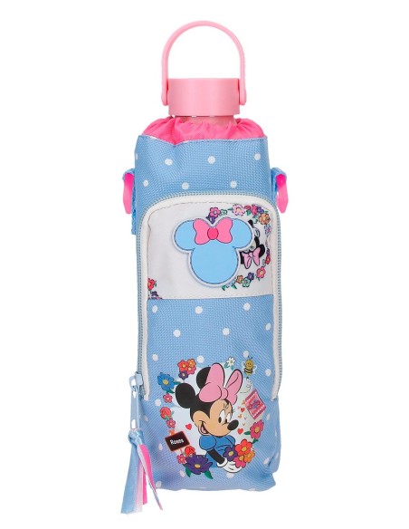 BANDOLERA PORTABOTELLA. MINNIE FLOWERS