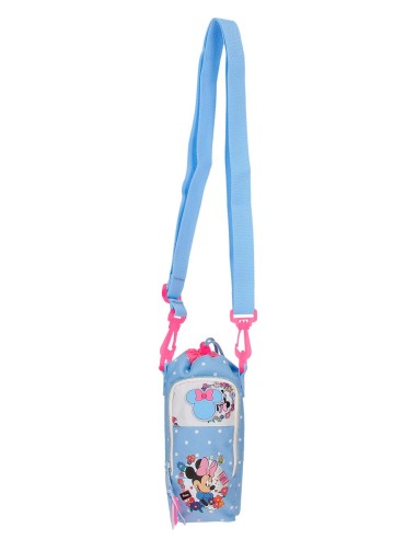 BANDOLERA PORTABOTELLA. MINNIE FLOWERS