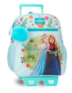 MOCHILA ADAP. 33CM. C/CARRO. FROZEN FROZEN FOREVER