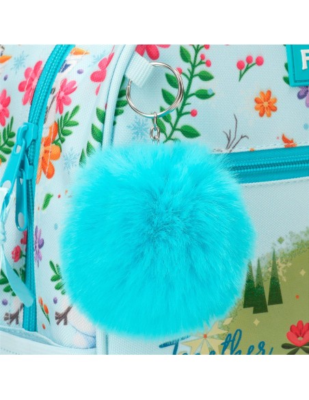 MOCHILA ADAP. 33CM. C/CARRO. FROZEN FROZEN FOREVER