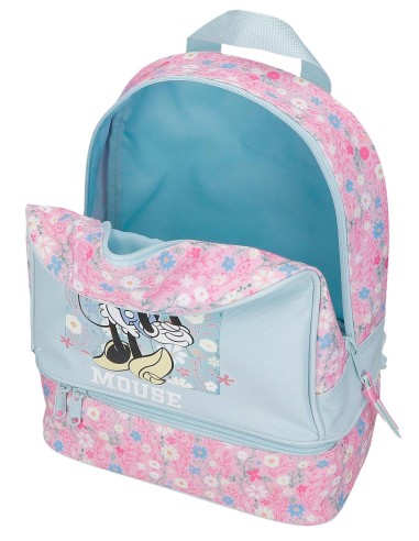MOCHILA PORTAMERIENDA 28CM. MINNIE HAPPY