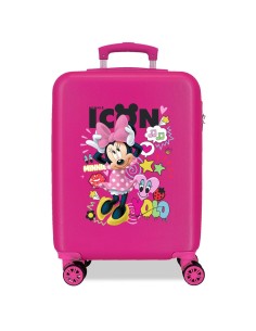 TROLLEY ABS 55CM. 4R. MINNIE ICON