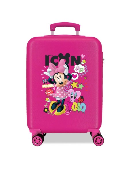 TROLLEY ABS 55CM. 4R. MINNIE ICON