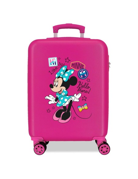 TROLLEY ABS 55CM. 4R. ENJOY MINNIE HI LOVE