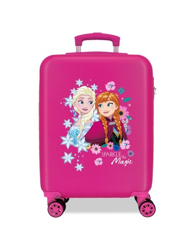 TROLLEY ABS 55CM. 4R. FROZEN SPARKLE LIKE MAGIC