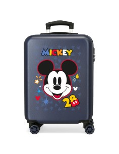 TROLLEY ABS 55CM. 4R. MICKEY GET MOVING