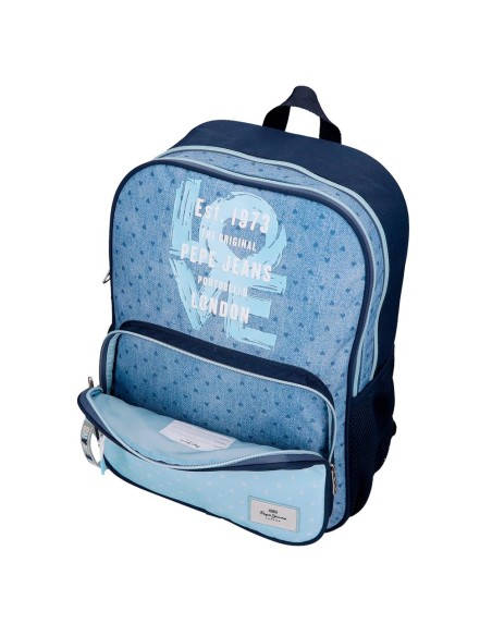 MOCHILA ADAP. 40CM 2C. PJL NONI DENIM