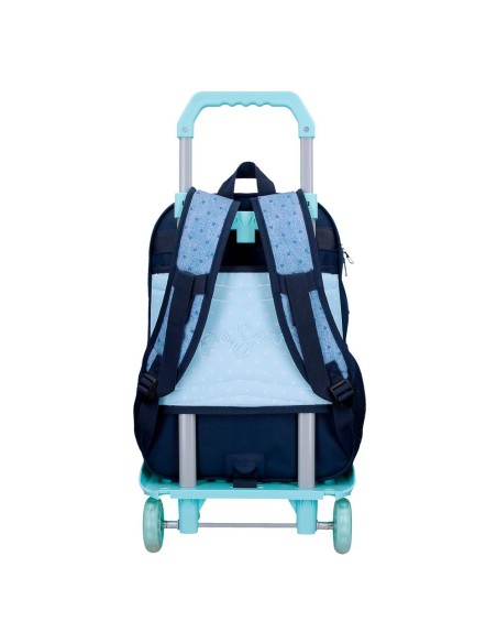 MOCHILA ADAP. 40CM 2C. C/CARRO. PJL NONI DENIM