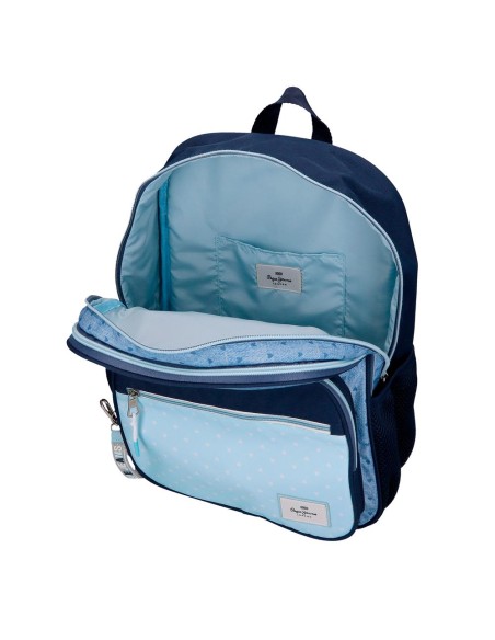 MOCHILA ADAP. 40CM 2C. C/CARRO. PJL NONI DENIM