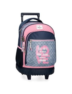 MOCHILA COMPACT 2R. PJL NONI DENIM