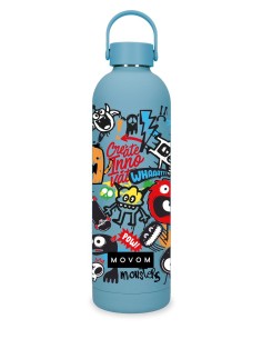 BOTELLA TÉRMICA MOVOM MONSTERS