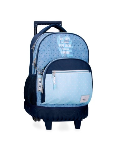 MOCHILA COMPACT 2R. PJL NONI DENIM