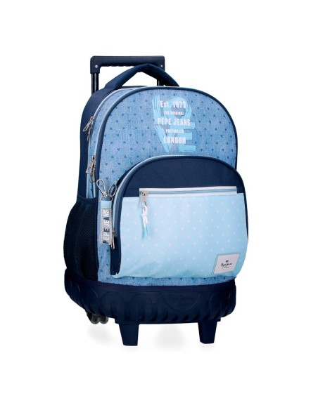 MOCHILA COMPACT 2R. PJL NONI DENIM