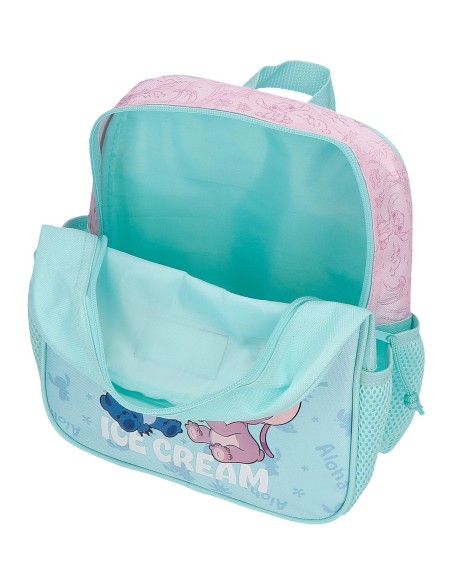 MOCHILA 25CM. LILO  STITCH BEACH  LOVE