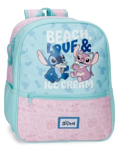 MOCHILA 33CM. LILO  STITCH BEACH  LOVE