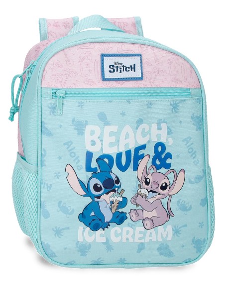 MOCHILA 28CM. LILO & STITCH BEACH & LOVE