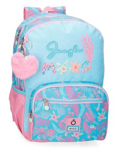 MOCHILA ADAP. 44CM. ENSO JUNGLE MOOD