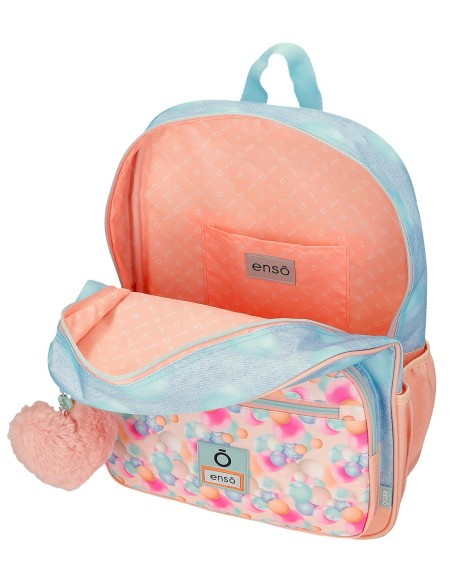 MOCHILA ADAP. 38CM. C/CARRO. ENSO BUBBLES