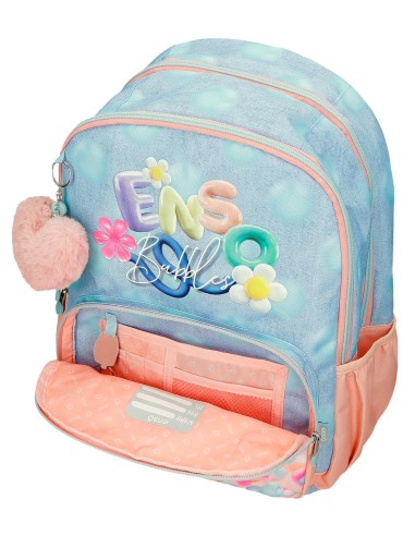 MOCHILA ADAP. 44CM. C/CARRO. ENSO BUBBLES