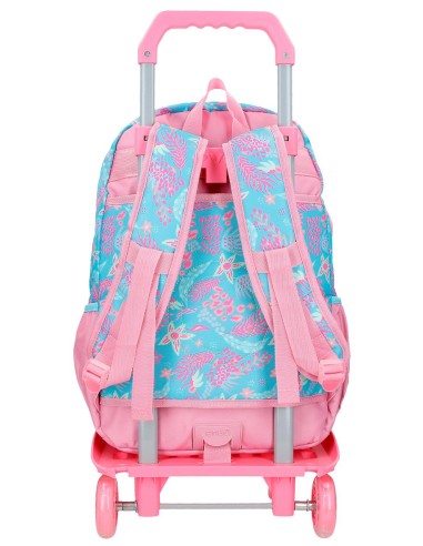 MOCHILA ADAP. 44CM. C/CARRO. ENSO JUNGLE MOOD