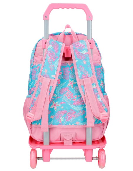 MOCHILA ADAP. 44CM. C/CARRO. ENSO JUNGLE MOOD