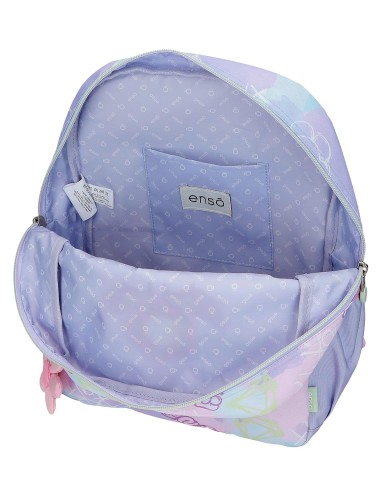 MOCHILA ADAP. 32CM. C/CARRO. ENSO NEW VIBES