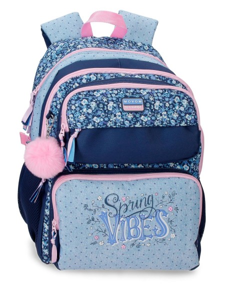MOCHILA ADAP. 45CM 2C. MOVOM SPRING VIBES