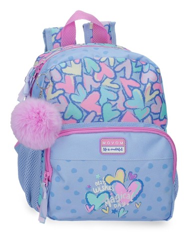 MOCHILA ADAP. 28CM. MOVOM BEST WISHES