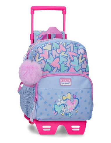MOCHILA ADAP. 28CM. C/CARRO. MOVOM BEST WISHES