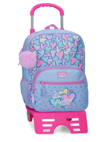 MOCHILA ADAP. 38CM. C/CARRO. MOVOM BEST WISHES