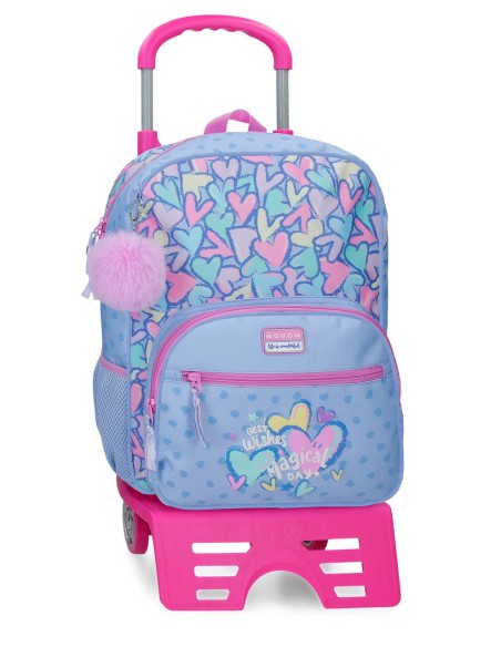 MOCHILA ADAP. 38CM. C/CARRO. MOVOM BEST WISHES