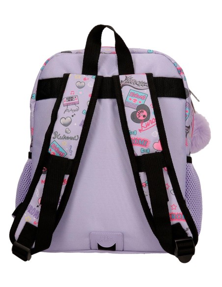 MOCHILA ADAP. 33CM. KUROMI RETROPOP