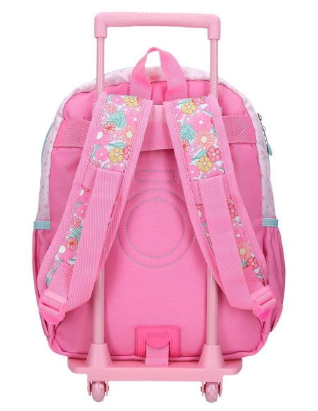 MOCHILA ADAP. 33CM. C/CARRO. ENSO GIRL ZONE