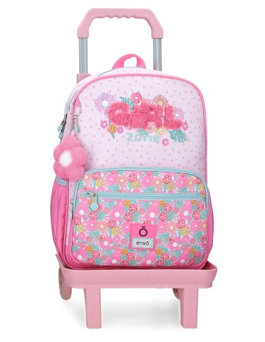 MOCHILA ADAP. 38CM. C/CARRO. ENSO GIRL ZONE