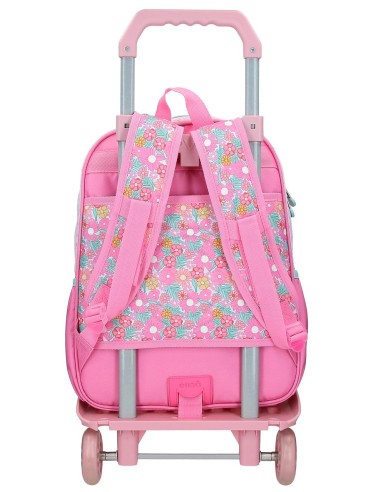 MOCHILA ADAP. 38CM. C/CARRO. ENSO GIRL ZONE