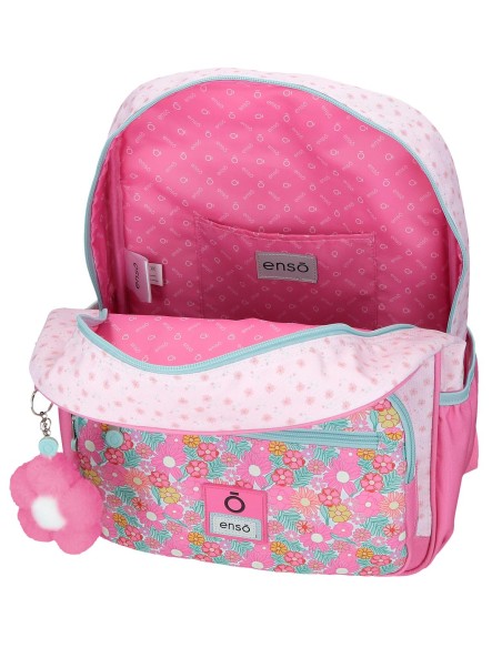 MOCHILA ADAP. 38CM. C/CARRO. ENSO GIRL ZONE