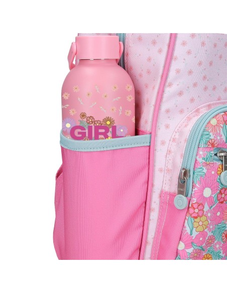 MOCHILA ADAP. 38CM. C/CARRO. ENSO GIRL ZONE