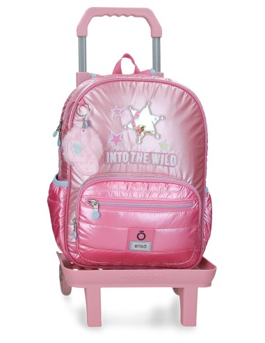 MOCHILA ADAP. 38CM. C/CARRO. ENSO INTO THE WILD